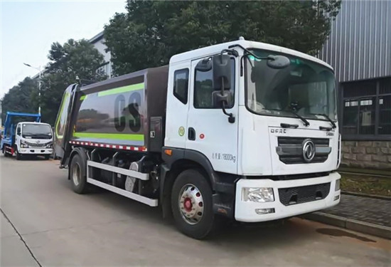 國六東風(fēng)D9，10-12方壓縮式垃圾車(chē)